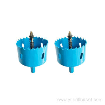 Bi Metal Plastic Wood Hole Saw Cutter Bits